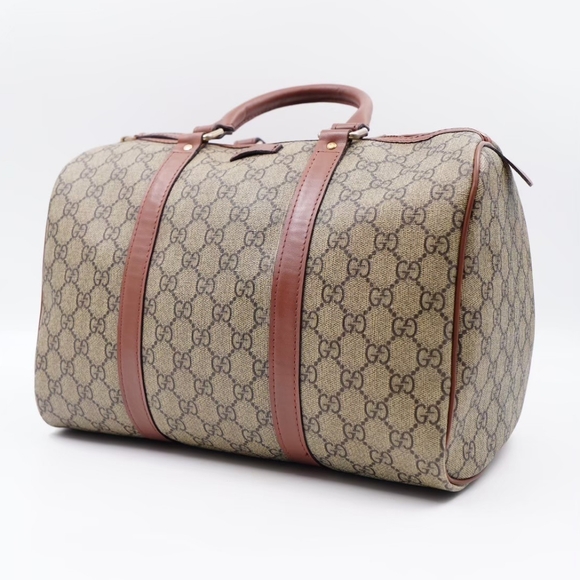 AI53❤️ GUCCI GG Plus Monogram Joy Boston - Picture 5 of 14